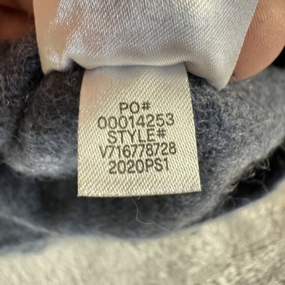 Vince Cashmere Boxy Weekend Long Sleeve V-Neck Cozy Luxury Gray Sweater X-Large - Picture 5 of 7